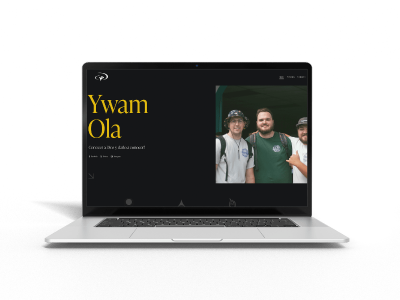 ywam-min church web design y diseño web par iglesias